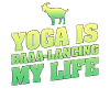 Goat Yoga Balancing My Life