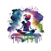Mädchen, die Yoga lieben