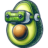 Avocado VR Gamer Virtual Reality