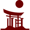 Japan Gate Silhuet