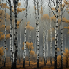 Birken Wald