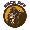 Back off brown design