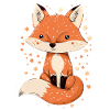 Fuchs mit Sternen