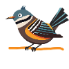 Piepmatz Bunter Spatz