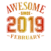 February 2019 - February's Birthday Awesome
