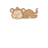 Sleeping Monkey