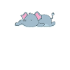 sleeping elephant