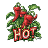 Hot Pepper Chili Plant