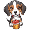 Petit chiot beagle