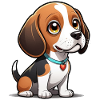 Chiot Beagle Heart
