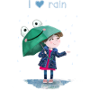 Girl in the rain