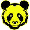 Panda Head Portrait Icon