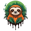 Cozy Hoodie Sloth