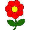 red flower