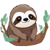Cute Sloth Gift