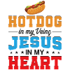 Hot-dog Adulte Jésus Foi