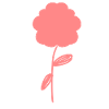 Flower plant icon