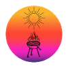 Retro Sun Grilling