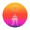 Retro Sun Grilling