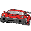 sportcar red