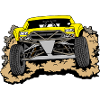 Wüstenjeep yellow