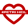 Petri Heil Heart Fishing