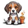 Beagle Snack Time