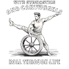 WITH GYMNASTICS AND CARTWHEELS