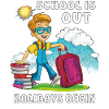 SCHOOL IS OUT HOLIDAYS BEGIN