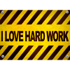 J’aime travailler dur