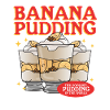 Bananenpudding Bananen-Pudding Geschenk