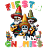 Funny Gnomes Fiesta Mexican Holiday