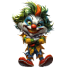 Evil Clown #lovely toons