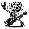Rocker-Gitarrist