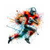 American football player