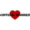 Married Wedding Heart