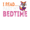 I read after bedtime Lesefuchs