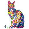 Bengal Cat Pop Art