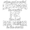 Bester Biertrinker Legende