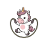 Jumping Unicorn