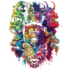 Cryptozoologie Conspiration cryptide Pop Art