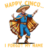 Funny Confused President Mexican Fiesta