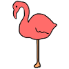 Flamingo Animal Symbol Pink Pink