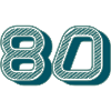 80. 80 ANNI. 80° ANNIVERSARIO. 80 ANNI ANNIVERSARIO.