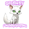 Introverted fox