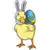 Duck Easter Bunny Ears