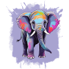 Bébé éléphant cadeau enfant