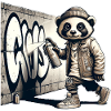 Panda Graffiti