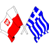 Drapeau Pologne, drapeau Grèce