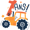 1 ans anniversaire tracteur